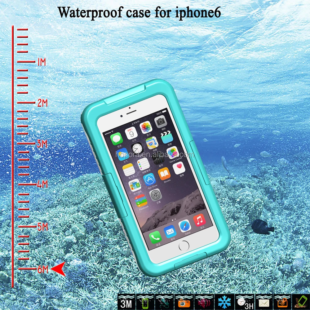 Multiple Colors Unbreakable Waterproof Cell Phone Case For Iphone 6 4.7