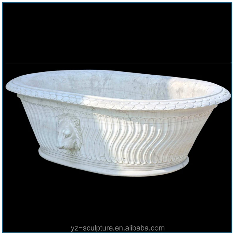 Cultured Black Marble Stone Round Tub For Sale Buy Bathtub Stone