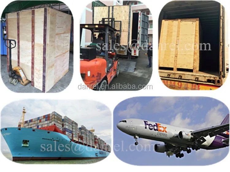packing and shipping shenzhen danrel industrial co., ltd plastic welding machine