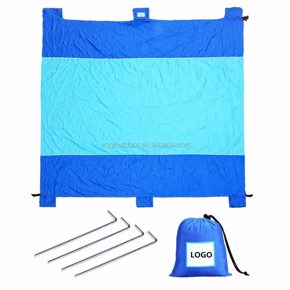 weighted beach blanket