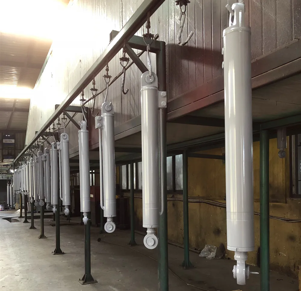 
Double Acting Piston Rod Hydraulic Cylinder For Forklift/Wrecker 