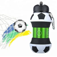 

Shenzhen Jewelives Custom Single Wall Jogging Football Soccer Ball Shaped Water Bottle