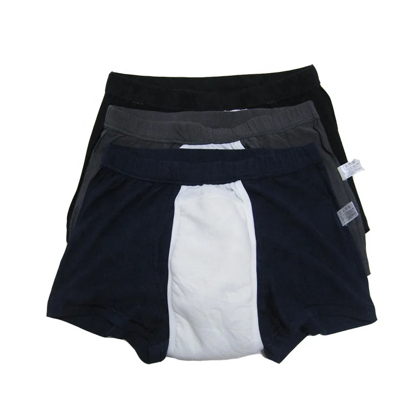 

Incontinence Underwear Washable Boxer Brief for Men