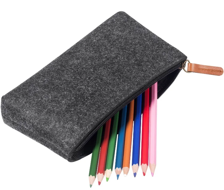 multi-functional felt pencil bag