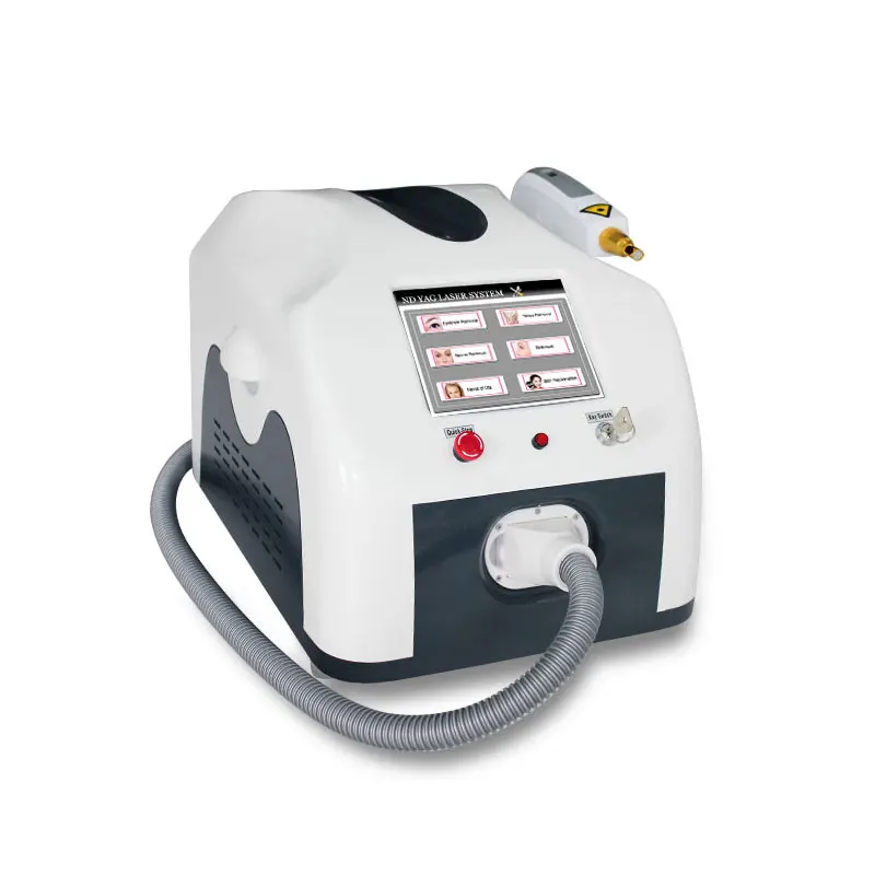 

Professional nd yag laser machine remove tattoo, All white & white+gray