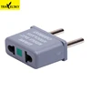 Travelsky Hot Selling custom world Mini Travel universal adapter 2 pin eu plug