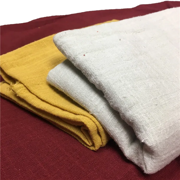 
2018 cotton linen blend fabric woven for clothing use cotton linen 