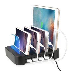 4 Port USB Fast Charging Station Mobile Phones