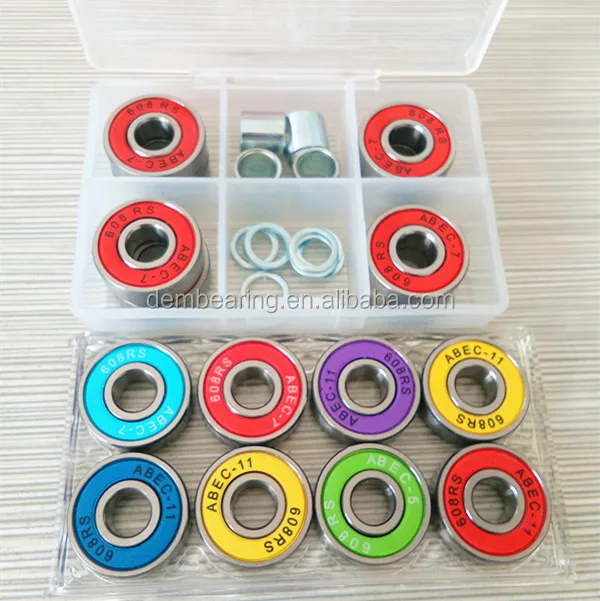  cheap 608 627 deep grooove ball bearings for long board skateboards