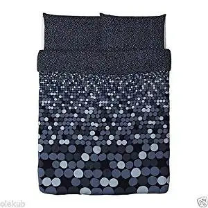 Buy Ikea Smorboll King Duvet Cover And 2 Pillowcases Gray Smorboll