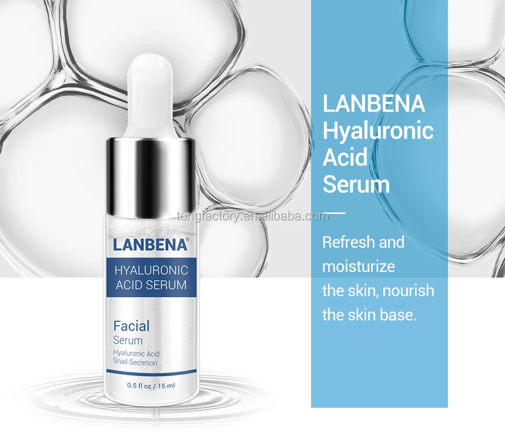 Lanbena Expensive Organic Pure Hyaluronic Acid Serum Collagen Whitening