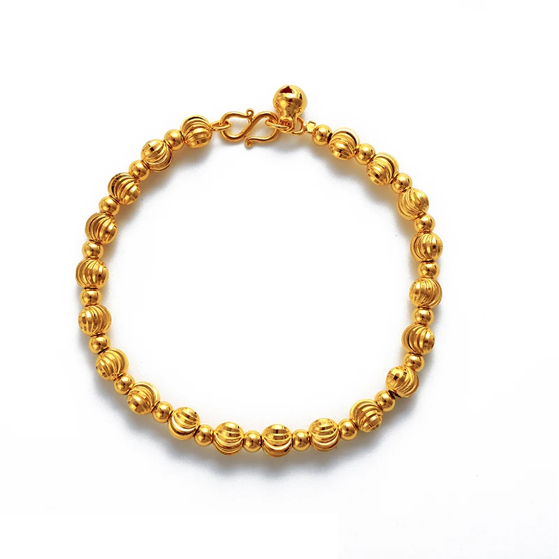 

xuping costume jewelry, women's bracelet, dubai 24k gold bead bracelet
