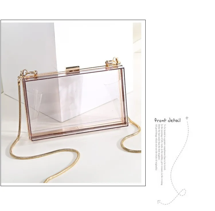 clear clutch bag