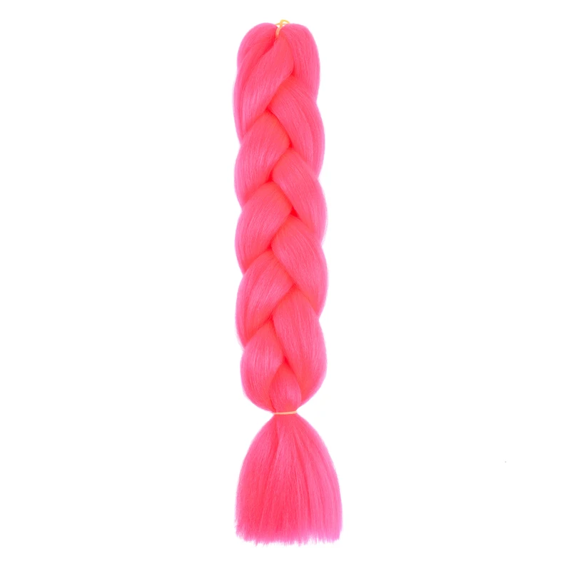 48Inch extension jumbo braiding hair bulk wholesale high temperature fiber synthetic braiding hair pre stretched