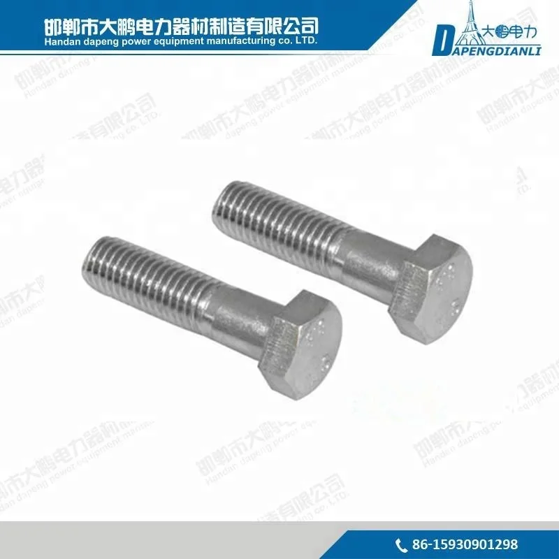 
M4 M6 M8 Hexagon Hex Head Machine Screw Bolt And Nut 