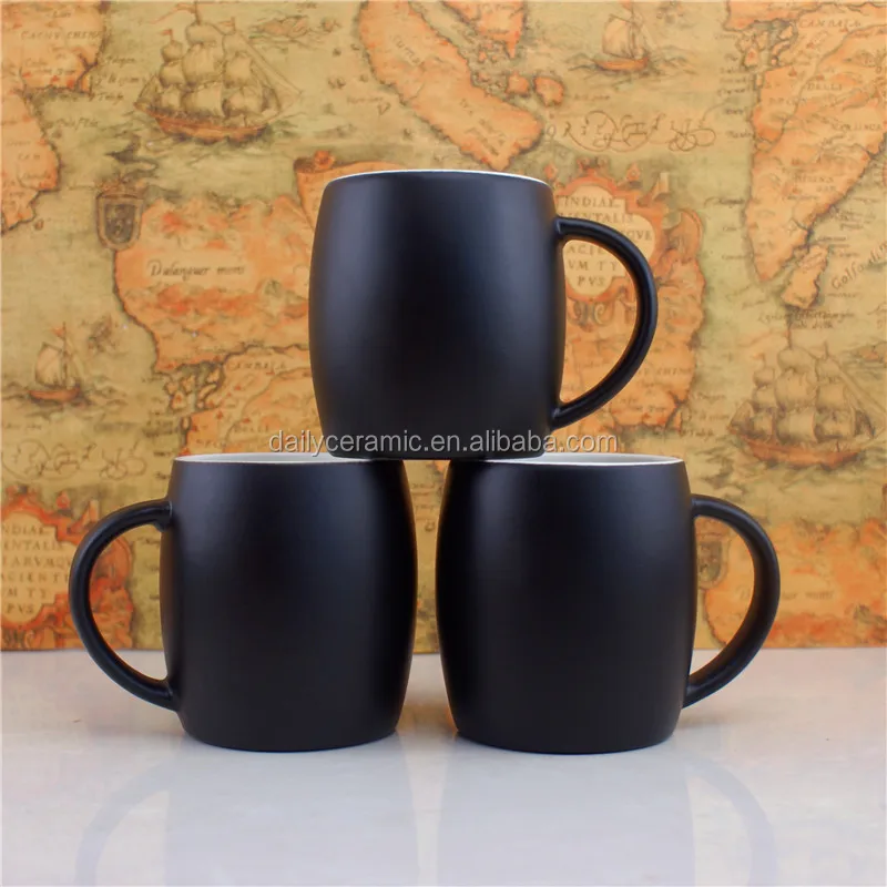 Black Matte Coffee Mugs Arts Arts 2738