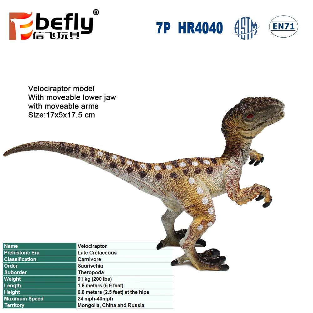FAS011761(1) Velociraptor dinosaur model