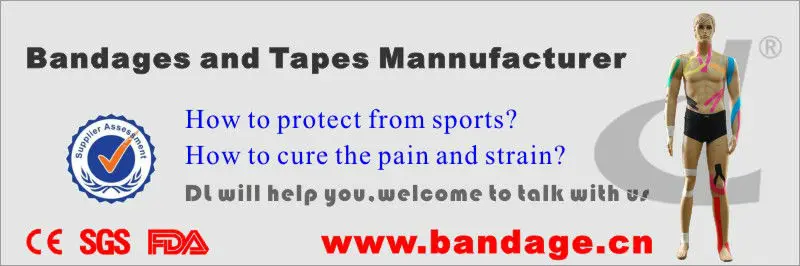 5cm x 5m light blue waterproof kinesio tape