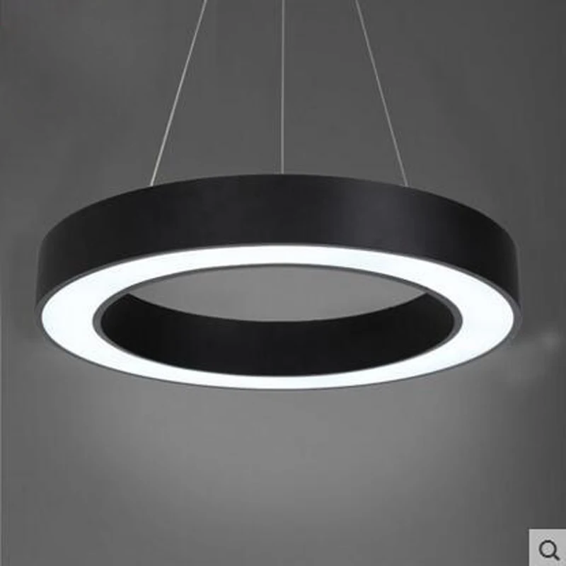 Ronde Kantoor Verlichting Opknoping Licht Ring Led Lamp Voor Winkel