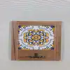 wooden wall mounted home decoration with hook