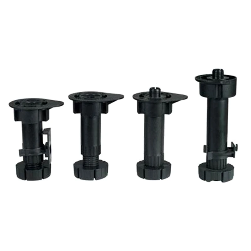 China Wholesale Plastic Round Tube Plinth Feet Adjustable Table Leg