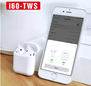 i60 TWS Wireless Bluetooth Earphones Charging Case