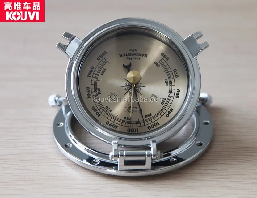 Yacht Marine Weather Station Nautical Barometer Quartz Clock Comfort