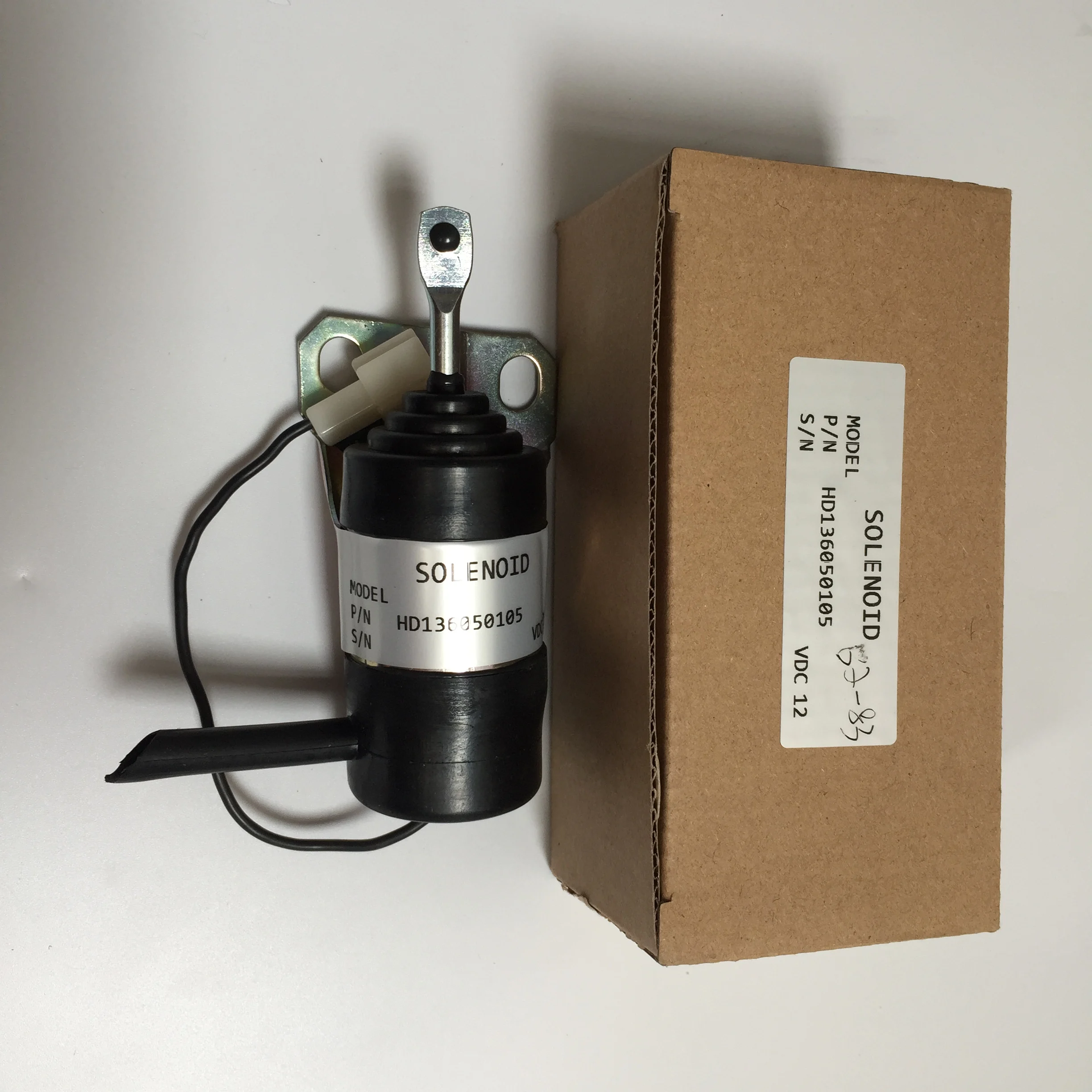12v Diesel Engine Fuel Stop Solenoid 1547160010 For Excavator Kx1612