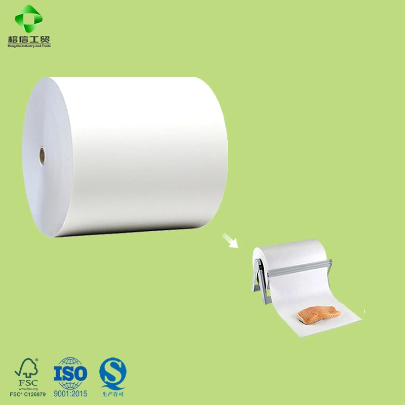 
Good quality fish wrapping paper with pe 