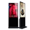 Custom color white floor standing touch vertical advertising player lcd digital signage totem