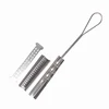 Fiber optic cable fittings drop wire tension clamps