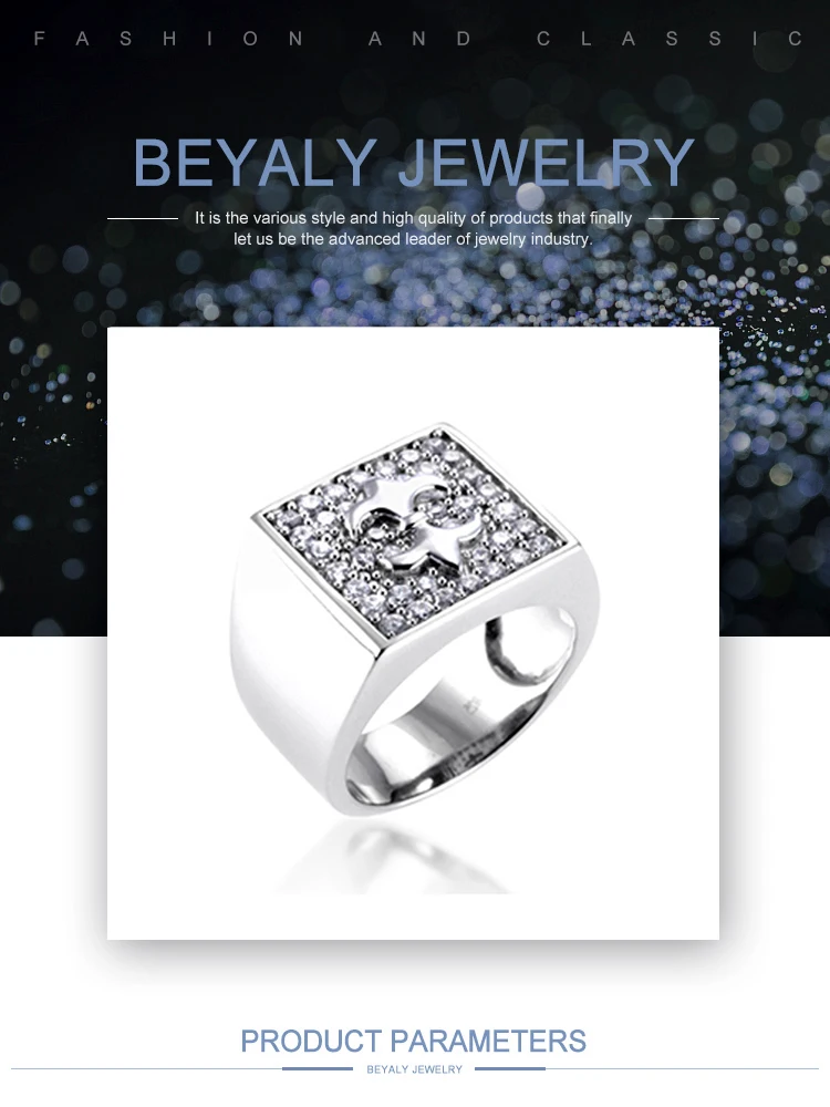 product-Handmade Gemstone 24K Gold Dubai Wedding Rings Jewelry-BEYALY-img