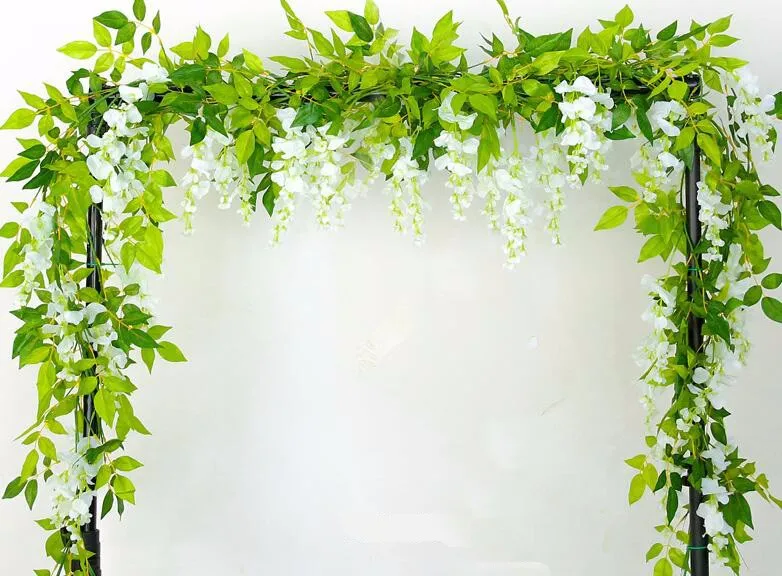 Ew091 Beautiful Colorful Artificial Decorative Flower Vines Wedding