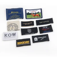 

Cheap price custom made satin garment woven labels tag for Casual clothes