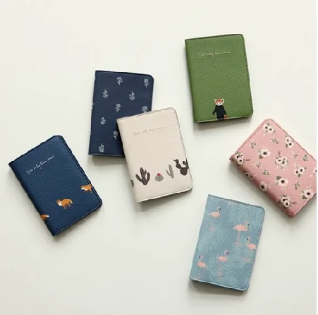 

Korean Style Cute Passport Holder Travel Document Bag, 6 colors