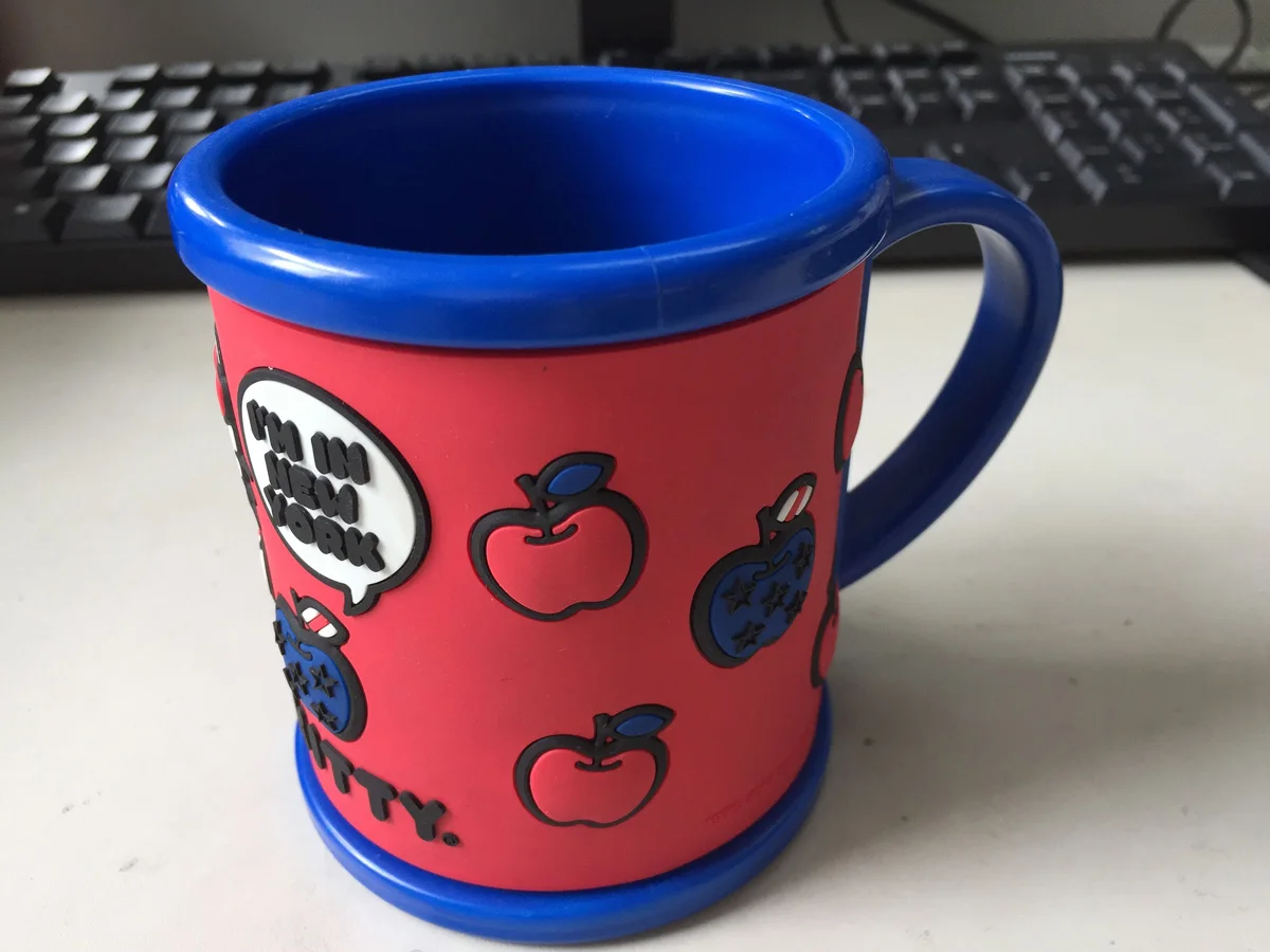 Custom Soft Pvc 3d Embossed Rubber Mug For Children Buy Plastic Mug