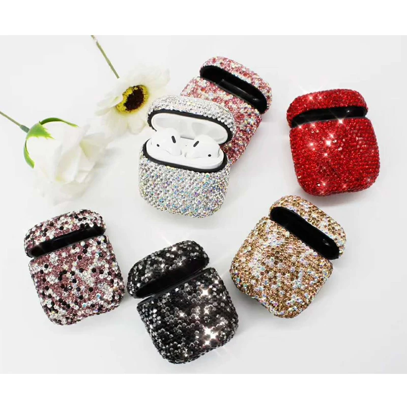 

High Quality Handmade Crystal Diamond Bling Glitter Case for Apple Airpod