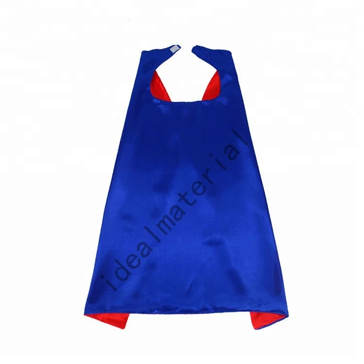 Plain Reversible Superhero Cape Solid Kids Cape Blank DIY Capes Double Side