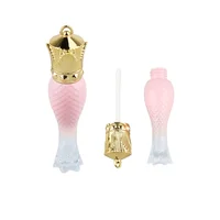 

Special fish shaped gold crown lip gloss vendor