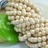 Chenzhuxi Chinese perfect round faux shell pearl string loose pearl