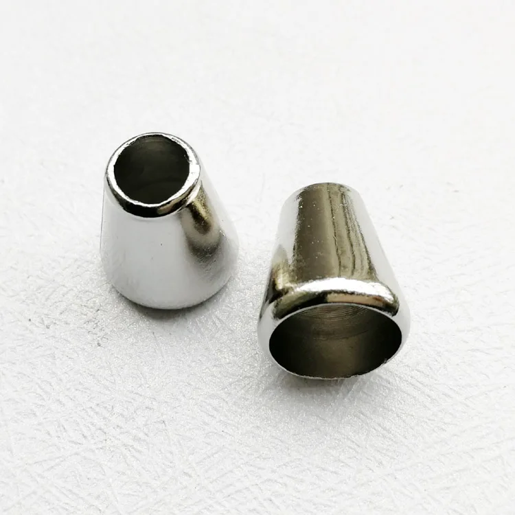 
Garment Processing Accessories Zinc Alloy Metal Bell Cord End 
