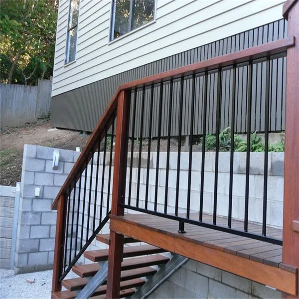Barandilla De Escalera De Aleación De Aluminio De Diseño Moderno Con
