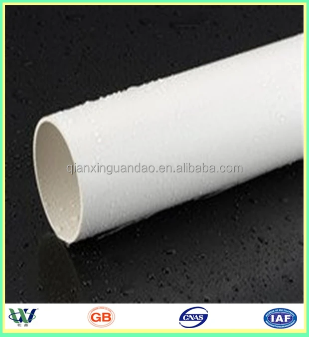 7 polegada diam tre tuyaux en pvc 150 mm Tuyaux en 