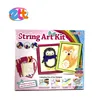 Hot selling girl's toy plastic string art kit