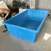 Factory high quality rectangular plastic fish tank containers square container fast delivery
