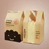 low cost custom machine making craft kraft bread/sandwich bag with window
