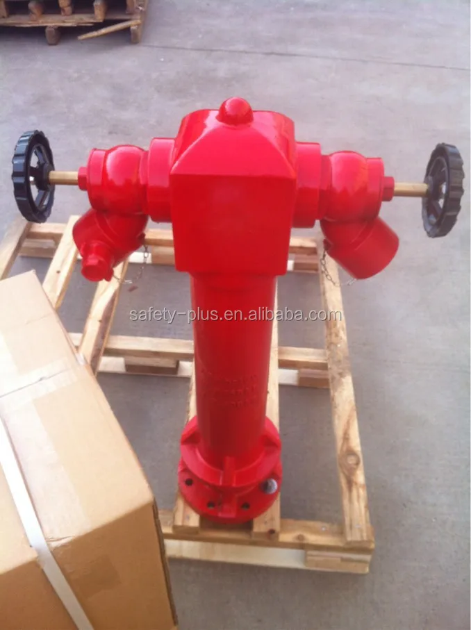 2 Way Wet Barrel Outdoor Pillar Type Fire Hydrant - Buy Pillar Type ...