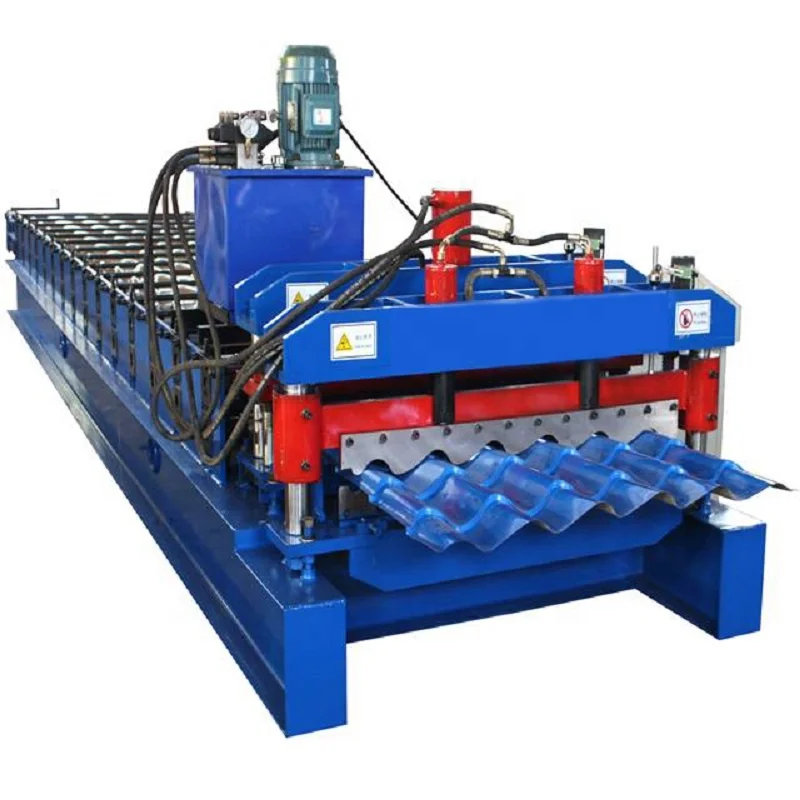 
Aluzinc galvanized steel Tile Making Machine with decoiler and table  (60849923244)