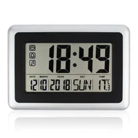 

Big large number digital display LCD alarm wall clock