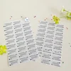 China reliable factory custom Roller color printing double-sided adhesive sticker tickets book printing
